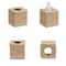 Household Essentials Wicker Bathroom Accessories Set